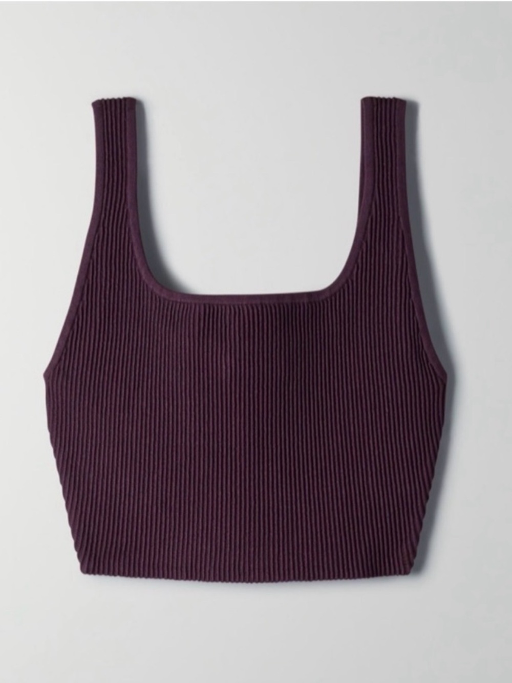 Aritzia babaton sculpt kint tank top white